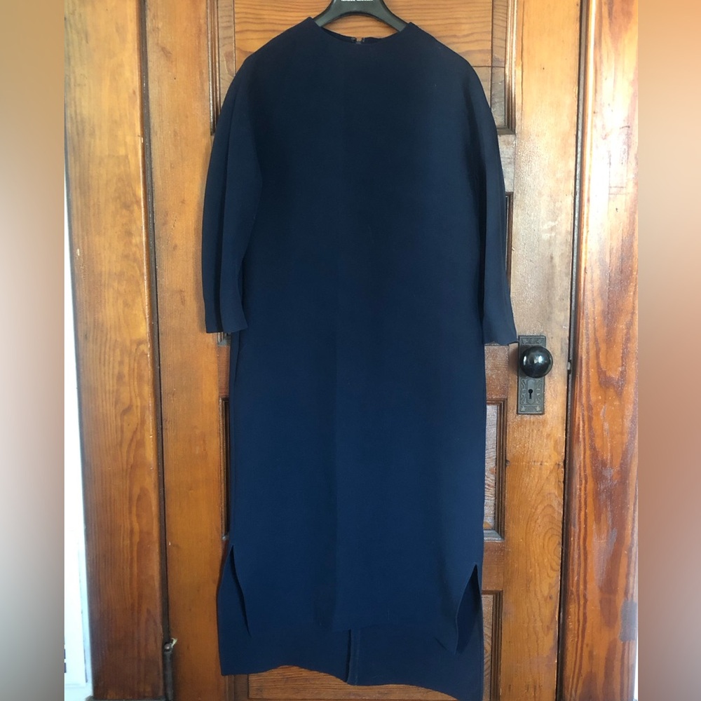3/4 Sleeve Dark Navy Dress from COS
